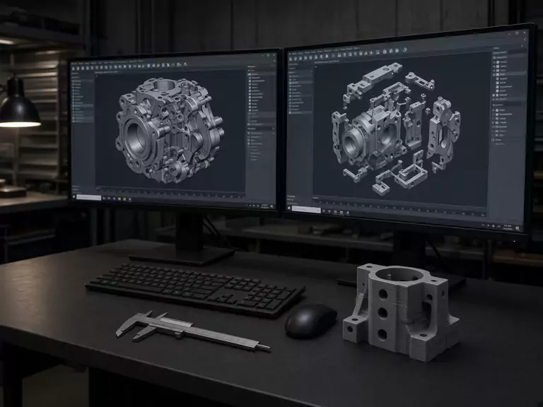 CAD modeling from a sketch or sample